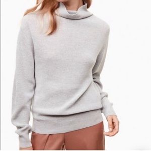 White/Cream Wilfred Turtleneck Sweater